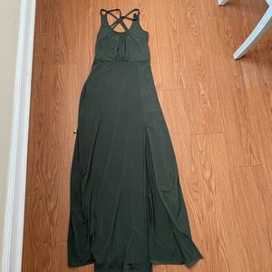 Michael Michael Kors olive green maxi dress